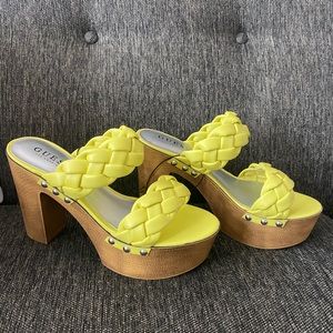 GUESS platform shoes